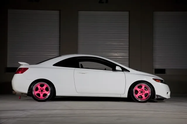 2008 Honda Civic - WhiteWithPinkFG1's Garage WhiteWithPinkFG1's custom 2008 Honda Civic build at CarCultureHQ